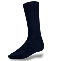 LodinG Chaussettes*Chaussettes bleu en coton fil d'Ecosse