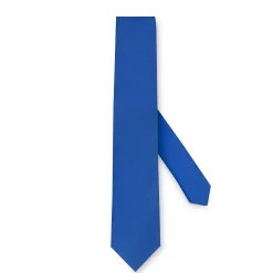 LodinG Cravates*Cravate en pure soie en twill bleu