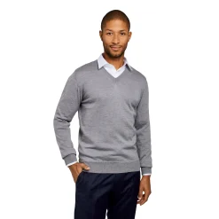 LodinG Maille*Pull col v 100% pure laine Mérinos