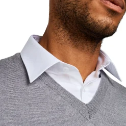 LodinG Maille*Pull col v 100% pure laine Mérinos