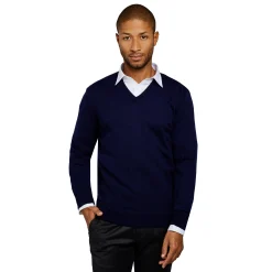 LodinG Maille*Pull col v 100% pure laine Mérinos