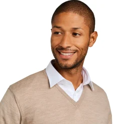 LodinG Maille*Pull col v 100% pure laine Mérinos