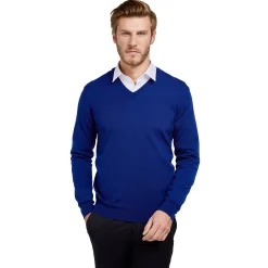 LodinG Maille*Pull col v 100% pure laine Mérinos