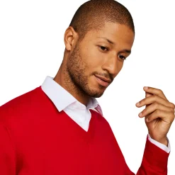 LodinG Maille*Pull col v 100% pure laine Mérinos