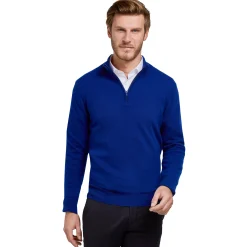 LodinG Maille*Pull col zip laine Mérinos et cachemire